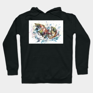 Salmon Alaska Fish Hoodie